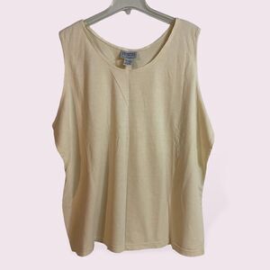 Venezia Vitale Womens Plus Size Tank Top